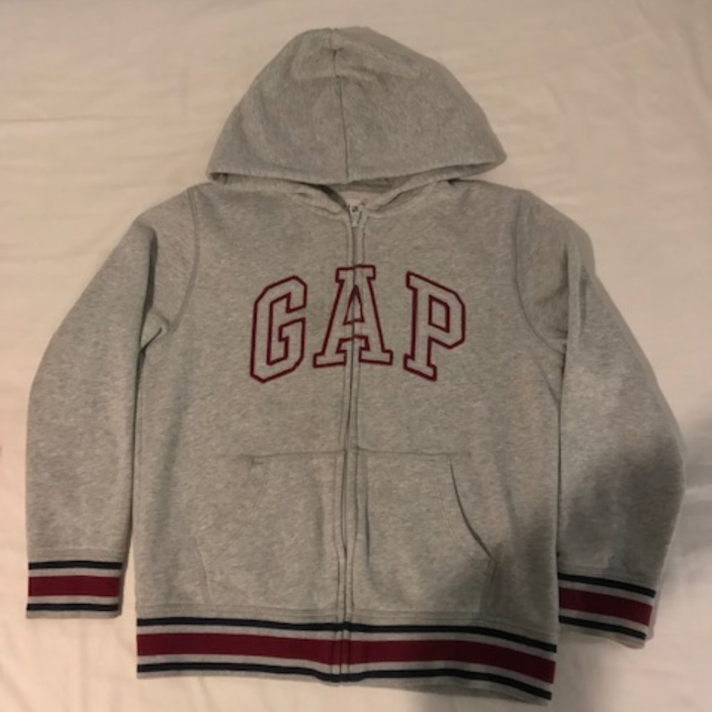 Gap kids zip up hoodies size L (10) and XL (12)